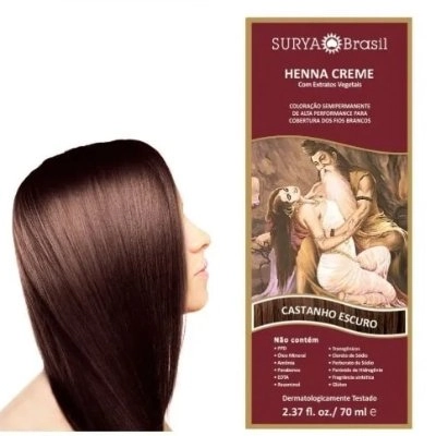 Tinta Henna Creme 70ml Chocolate Surya