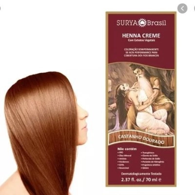 Henna Surya Castanha Dour