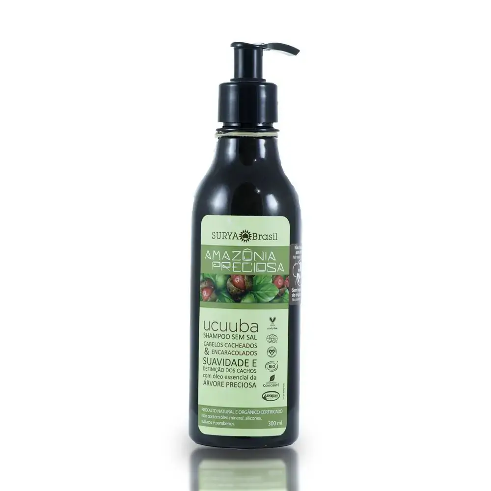 Amazonia Preciosa Shampoo Ucuuba 300ml Surya Henna