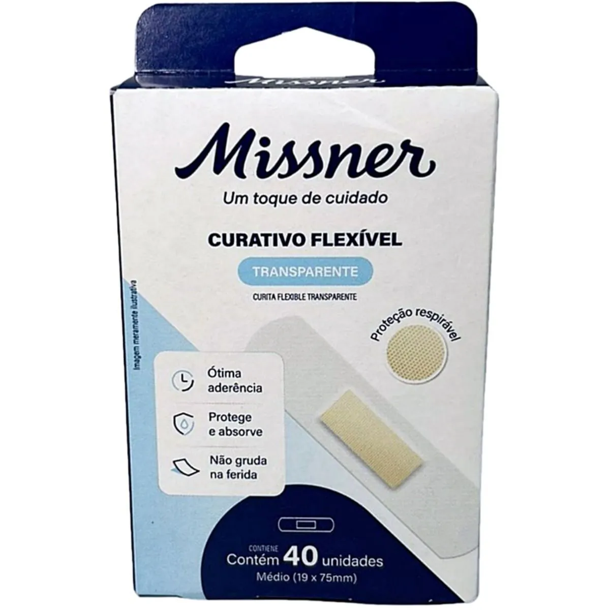 Curativo Transparente Cx 40 Unid