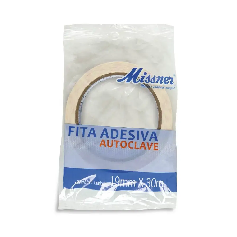 Fita Adesiva Autoclave 19cmx30m Missner