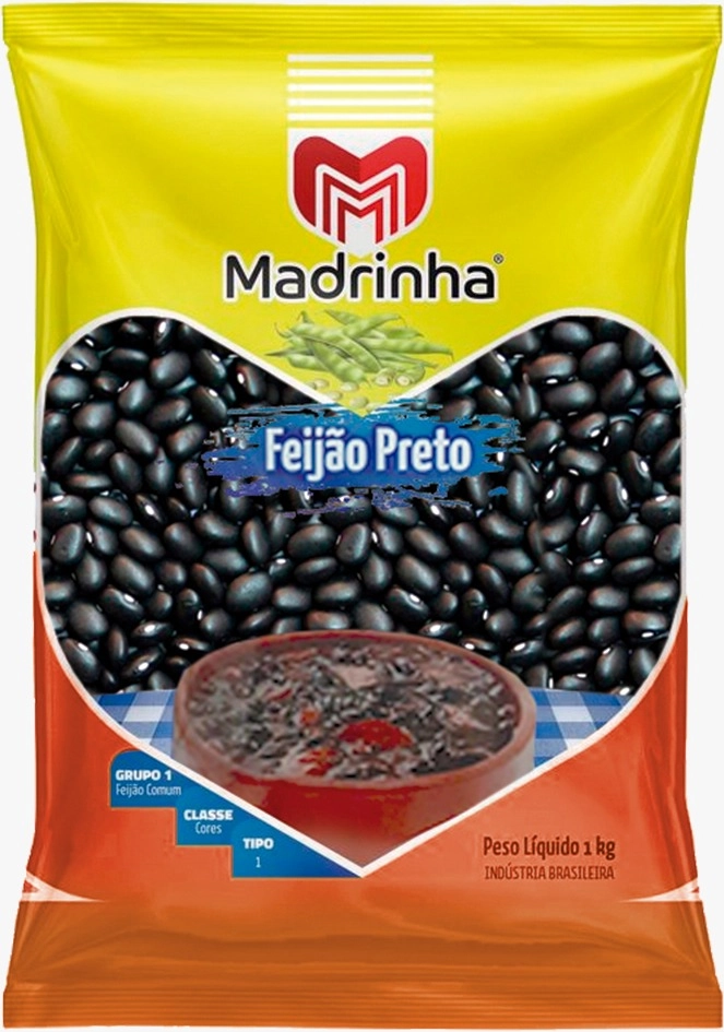 Feijao Preto Madrinha Tp1 1kg