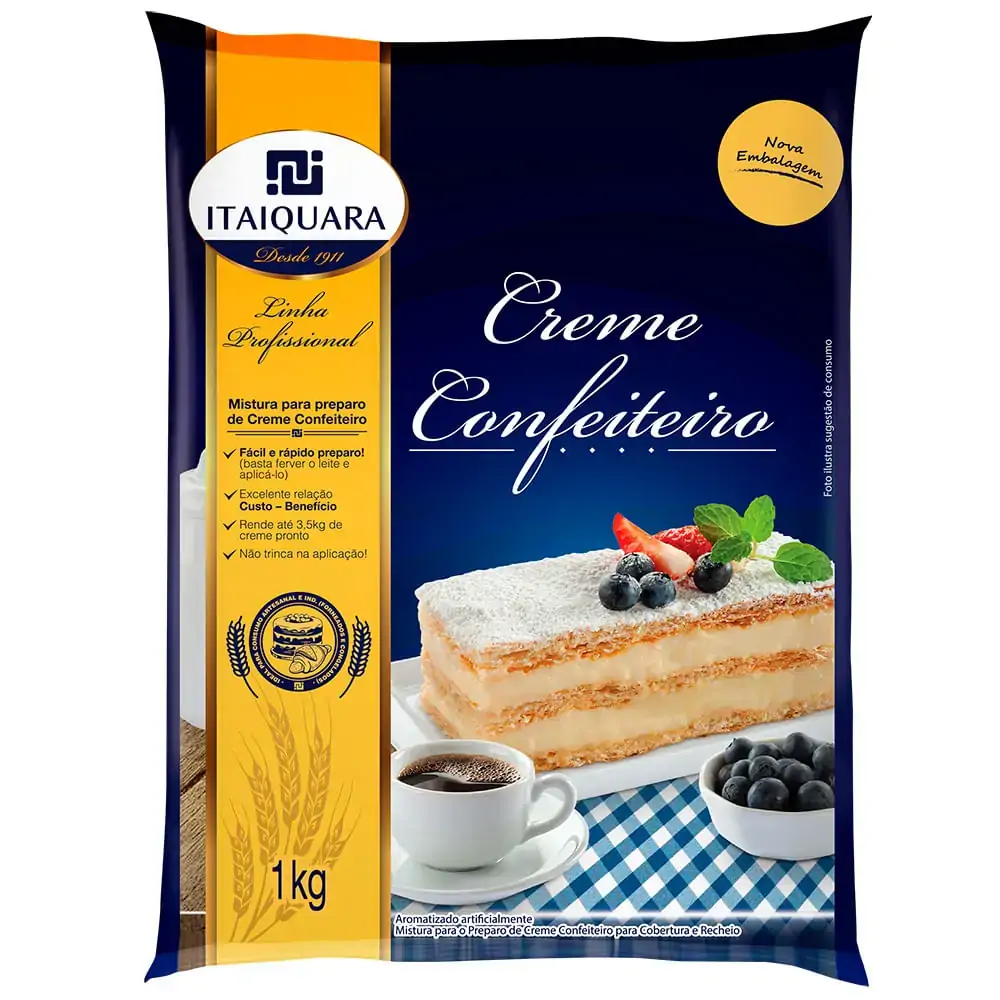 Creme Confeiteiro Itaiquara 1kg