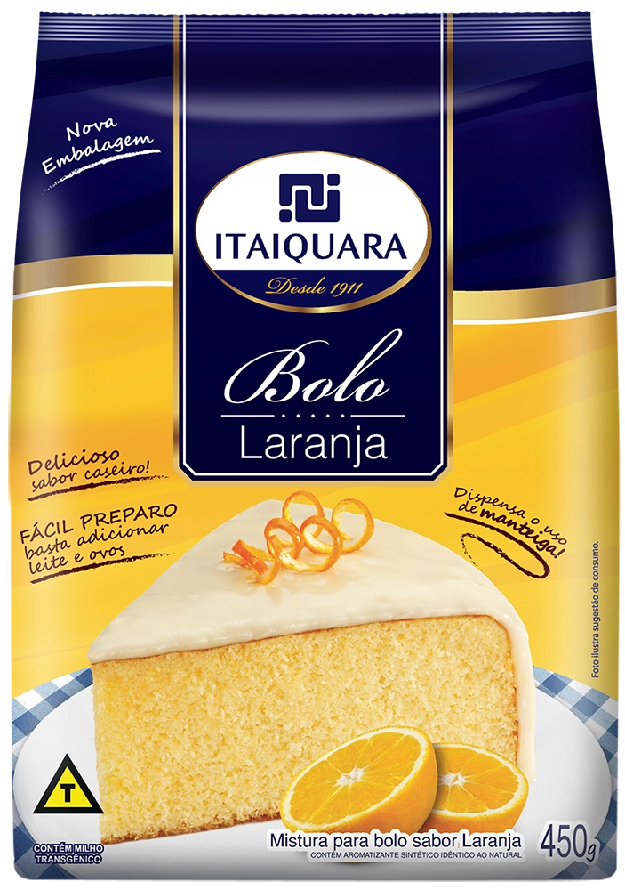 Mist Bolo Itaiquara Laranja