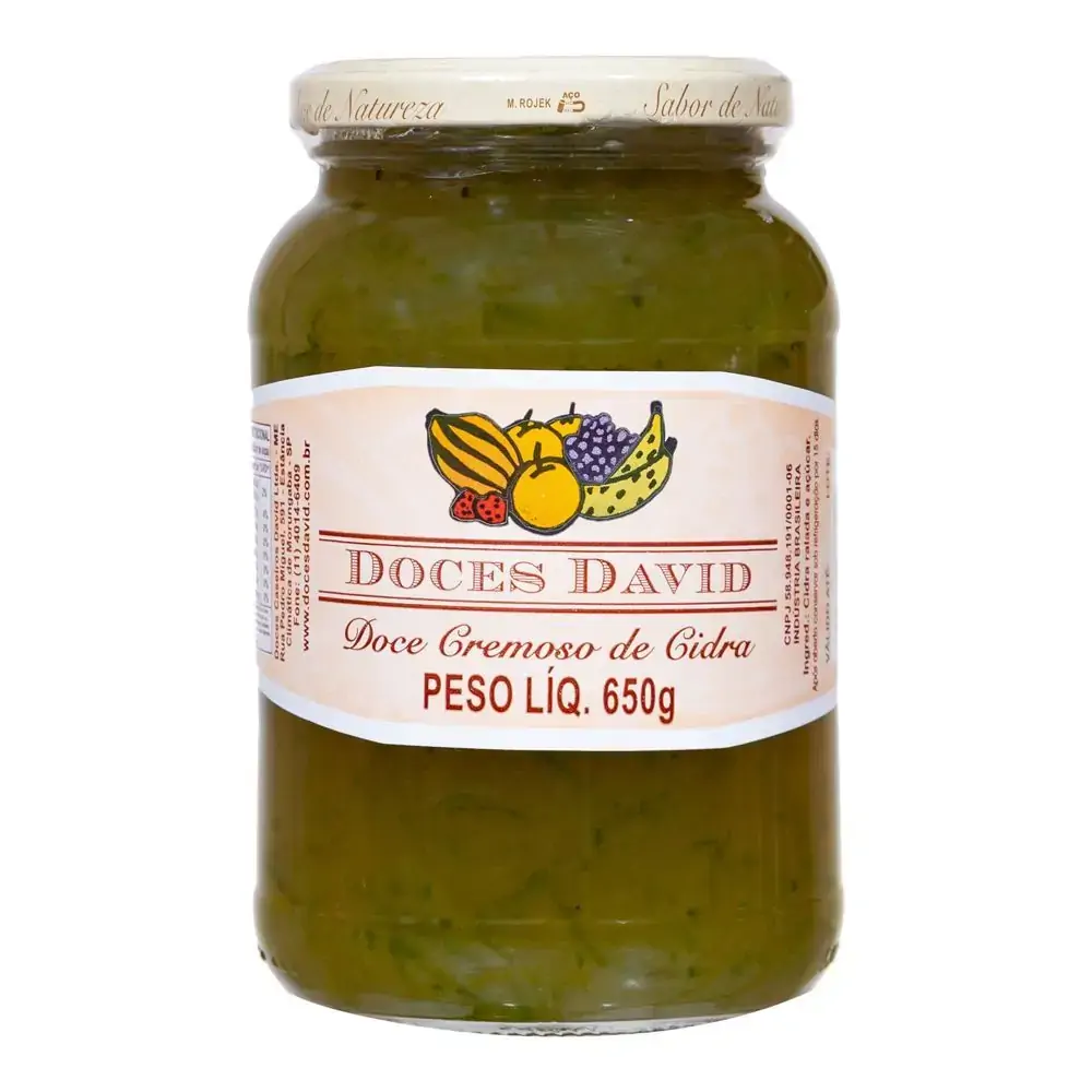 Doce Cremoso De Cidra 650gr David