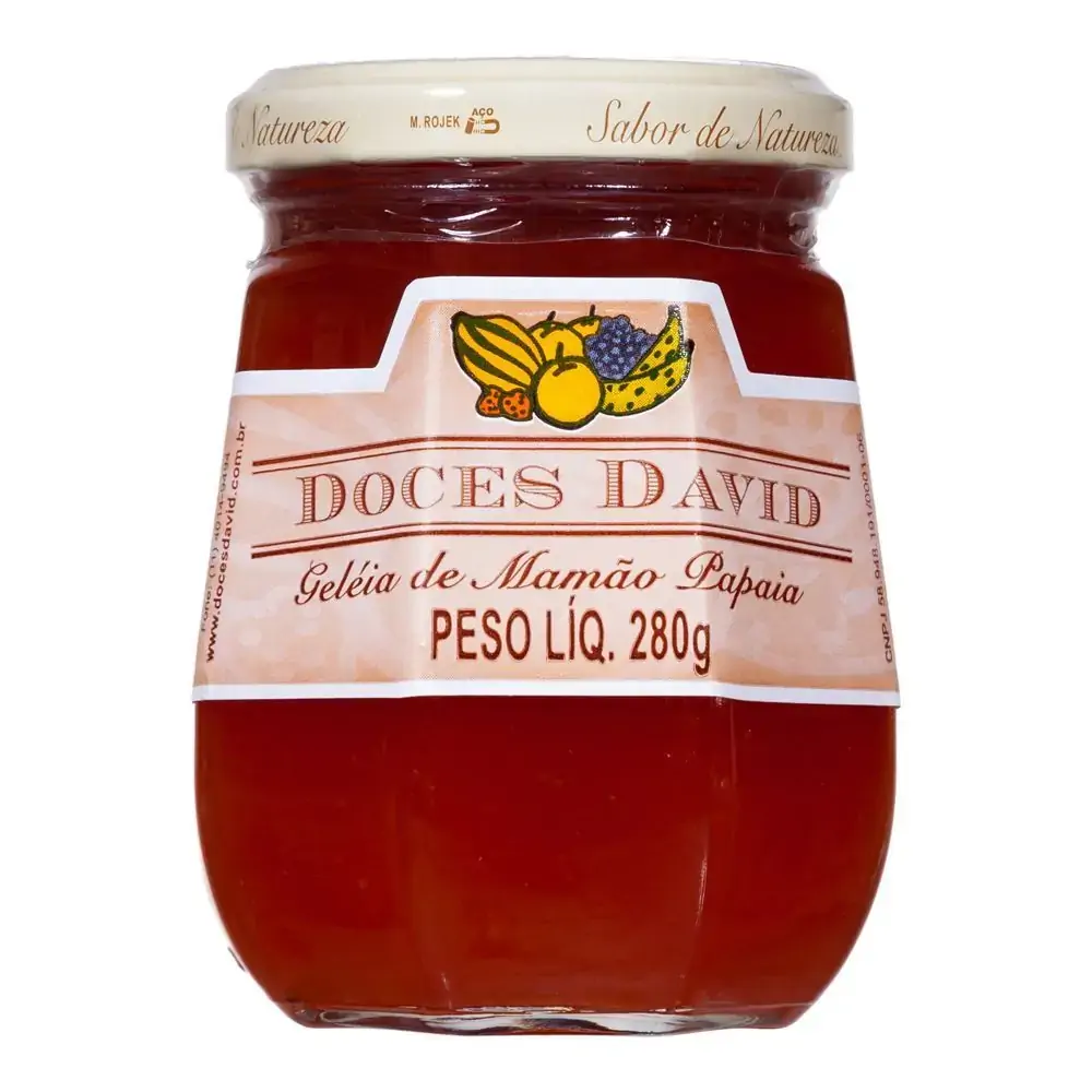 Geleia De Mamao Papaia 280gr David