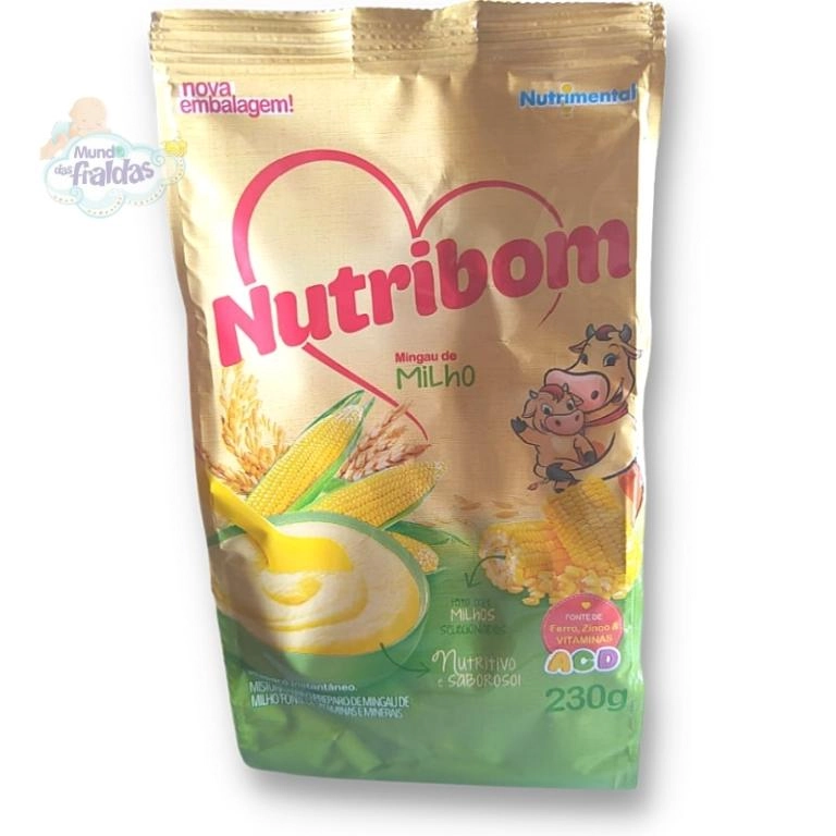Mingau Nutribom Milho Sache 24x