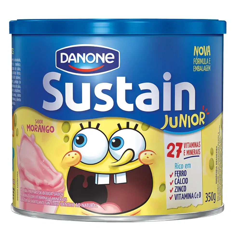 Sustain Lids Morango 350 Grs