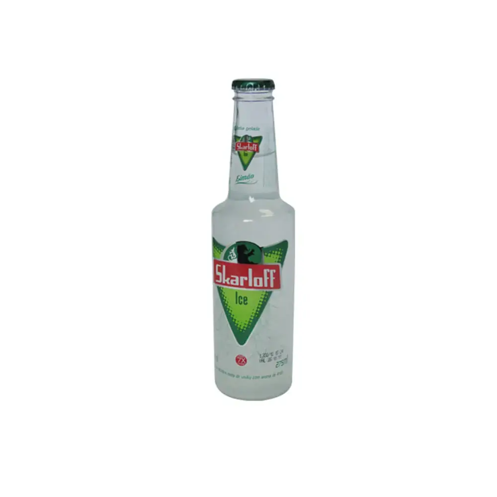 Bebida Mista Alcoólica Gaseificada Limão Skarloff Ice Garrafa 275ml