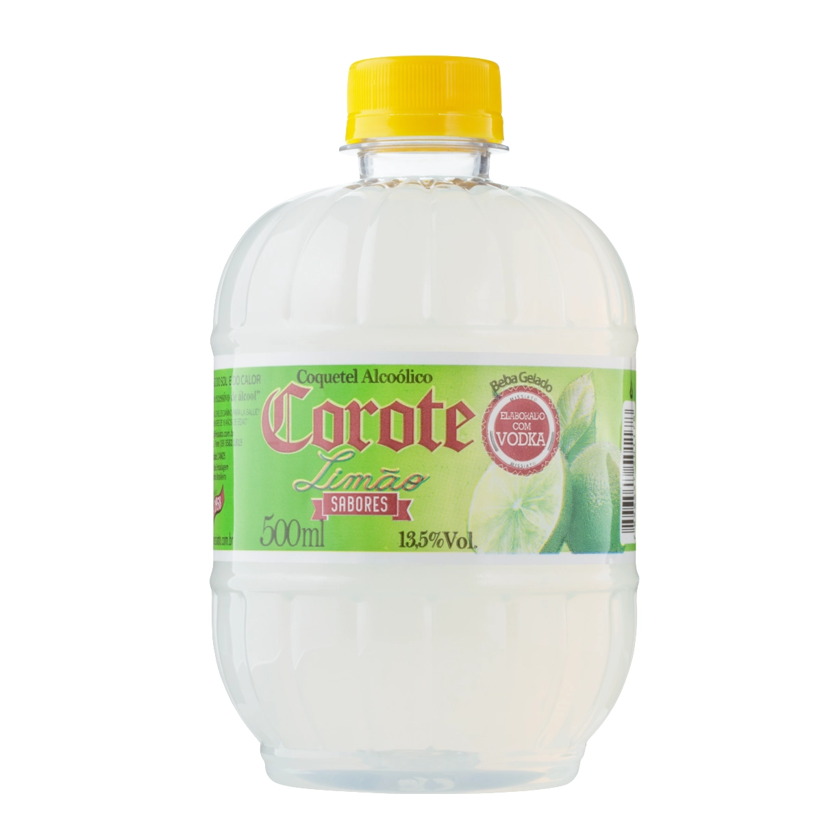 Coquetel Alcoólico Limão Corote Garrafa 500ml