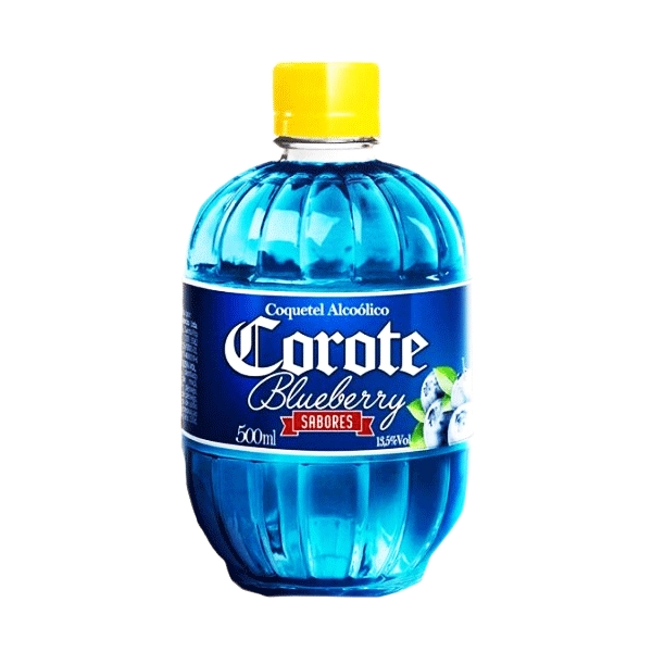 Coquetel Alcoólico Blueberry Corote Garrafa 500ml