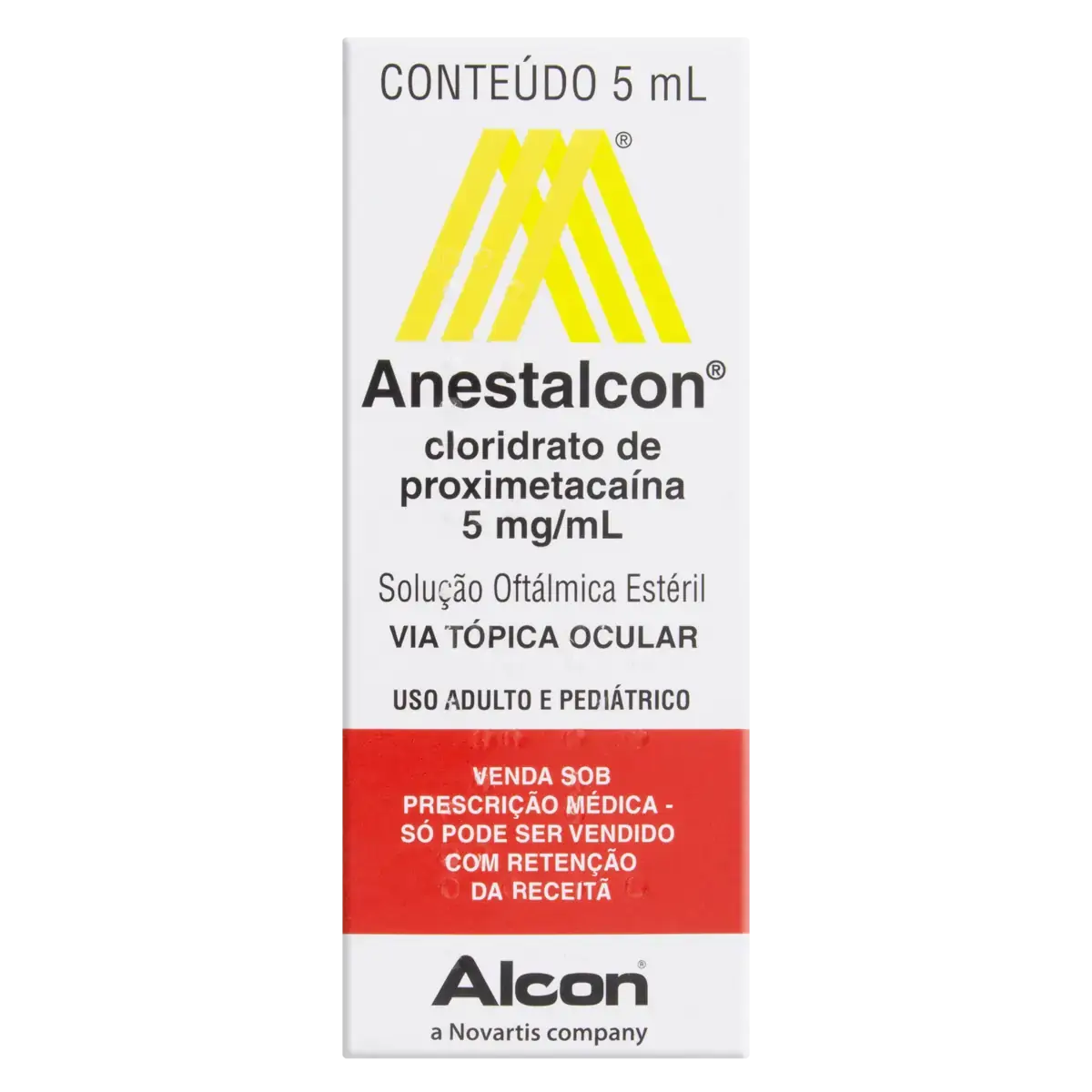 Anestalcon 5mg/ml Alcon Caixa 5ml Solução Oftálmica