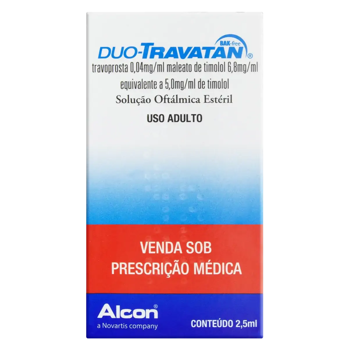 Duo Travatan Bfree S Ol Oft 25Ml