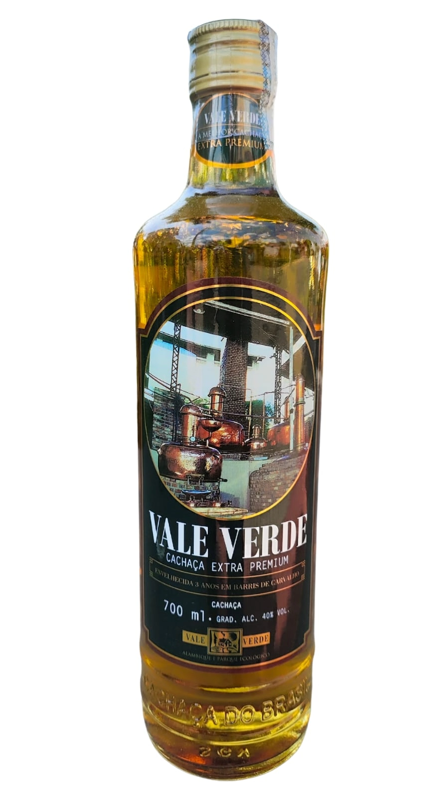 Aguardente Cachaça Vale Verde Extra Premium 700ml