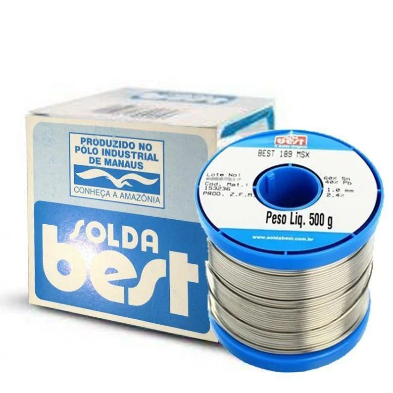 Solda em fio Best 189 MSX 10 60X40 (1/2) 1.00 mm azul 500g
