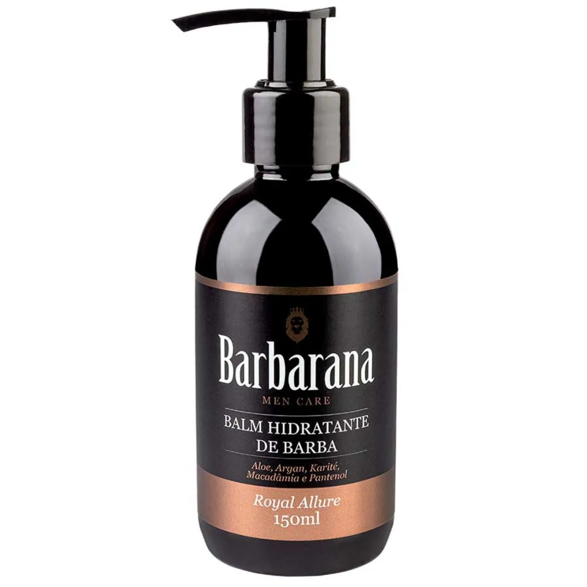 Balm Hidratante de Barba Royal Allure Amadeirado Especiado 150mL Barbarana