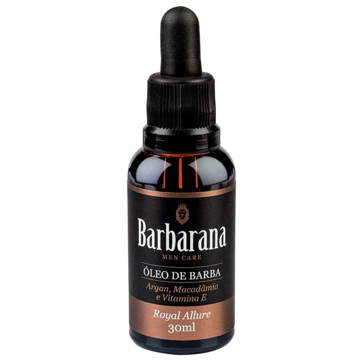 Óleo de Barba Royal Allure Amadeirado Especiado 30mL Barbarana