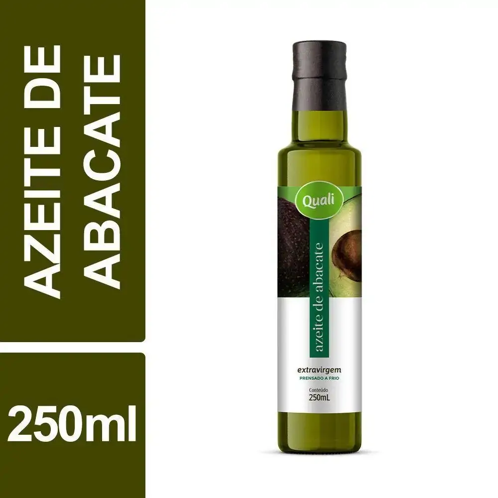 Azeite Abacate Extra Virgem Sem Glúten 250ml QualiCoco