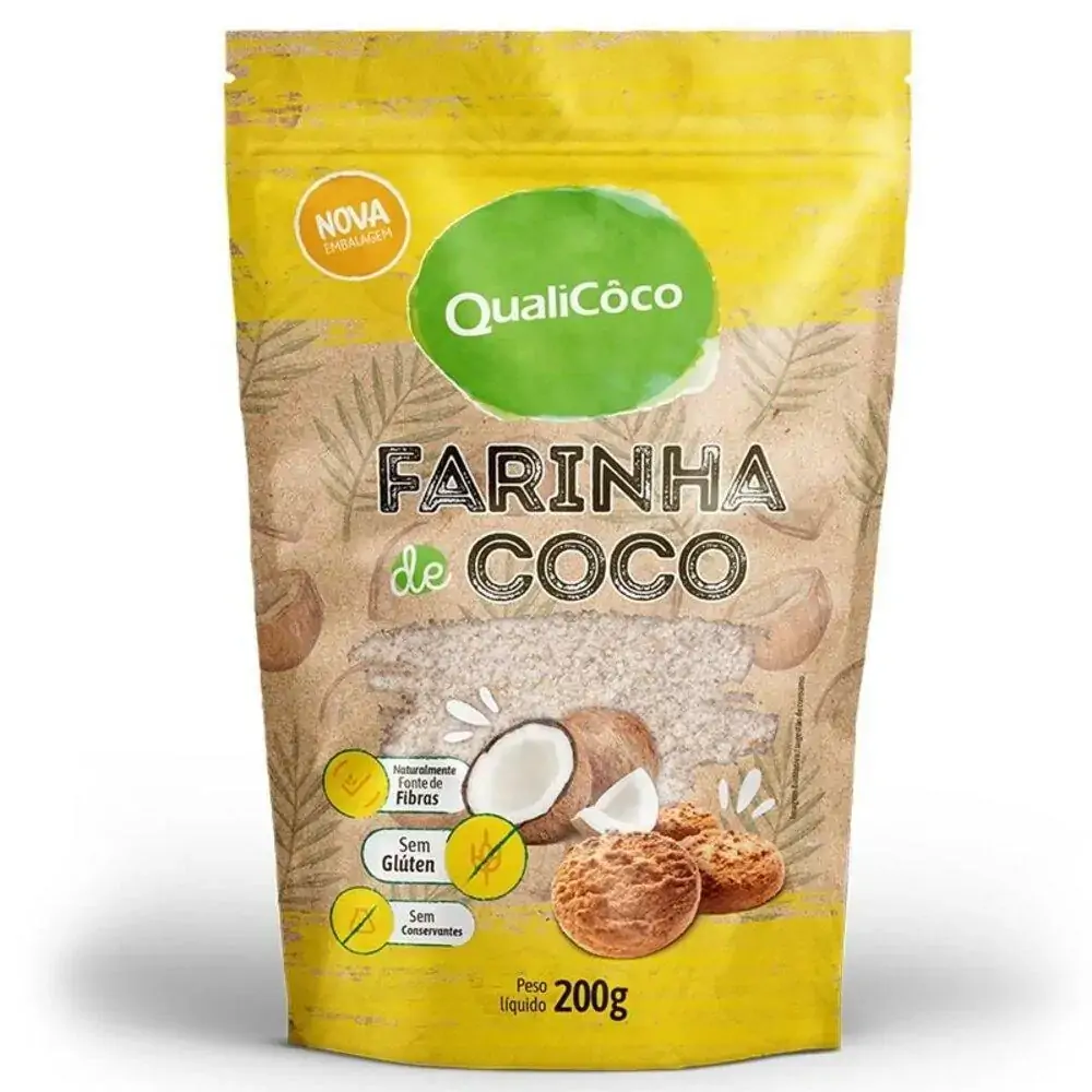 Farinha de Coco Qualicoco 200g