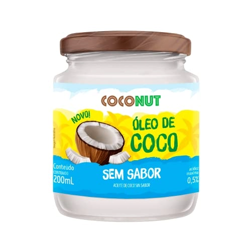 óleo De Coco Sem Sabor 200ml Coconut
