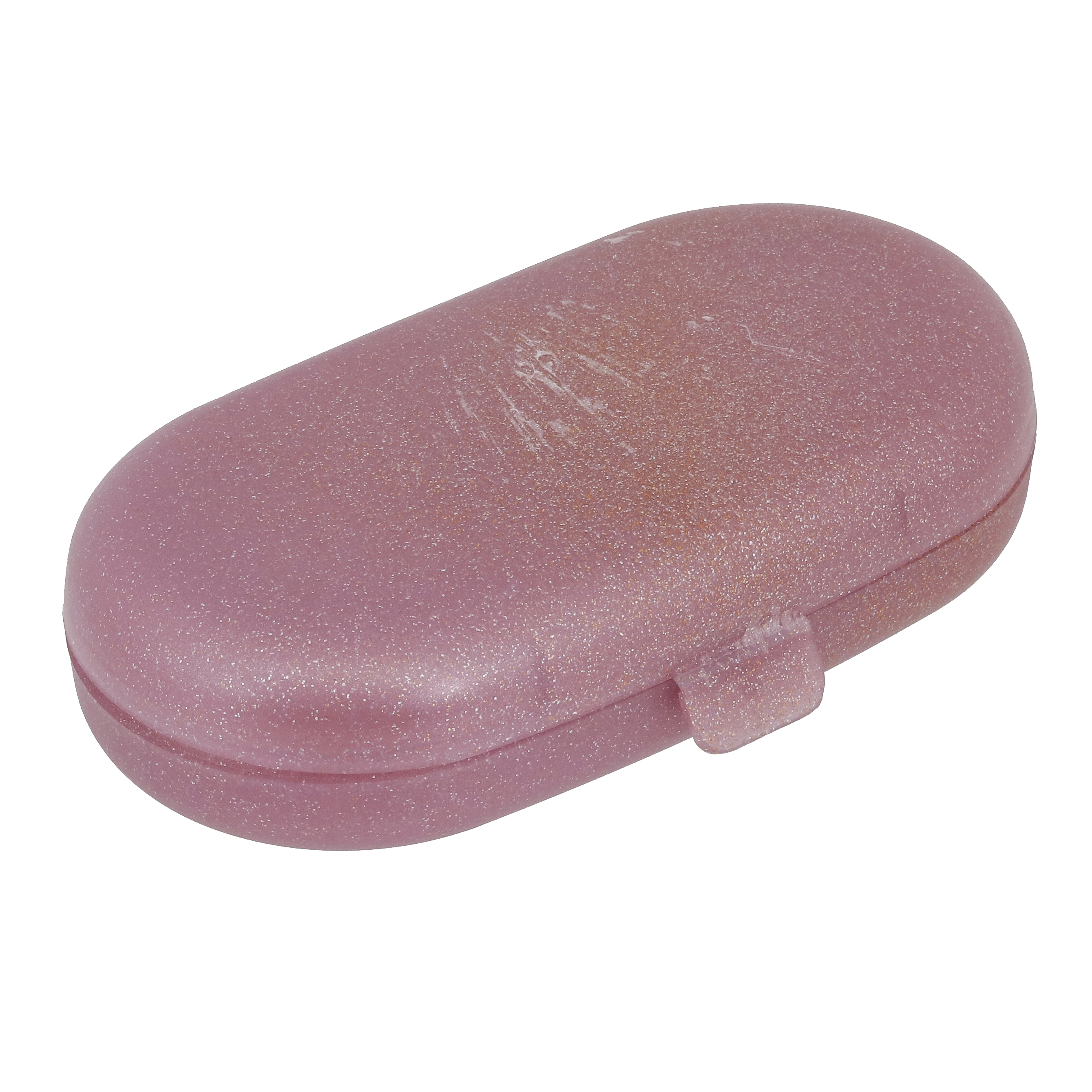 Estojo Grande para Escova de Dente Rosa em Plástico Coza