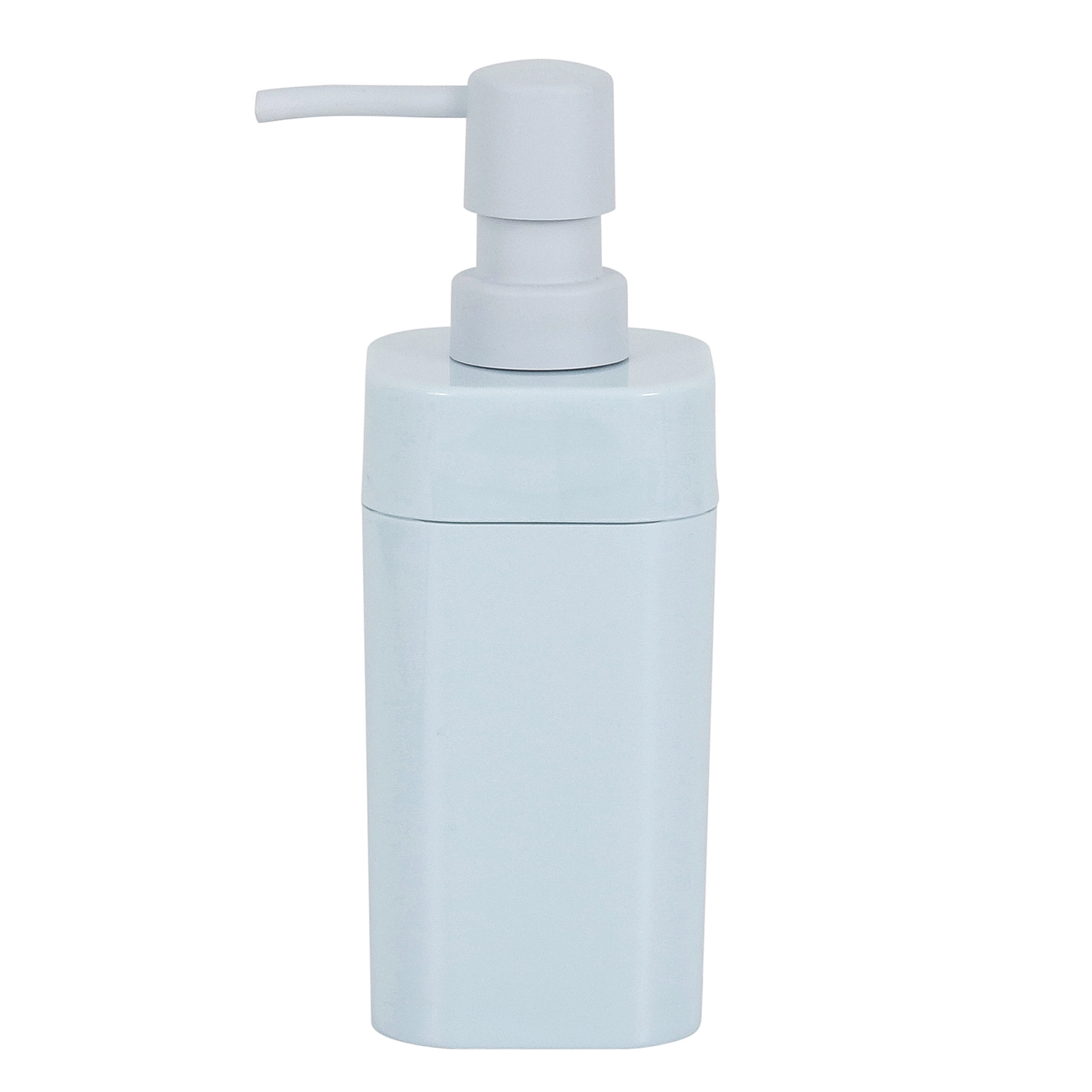 Porta-Sabonete Líquido Azul Quadrado Plástico Splash Coza