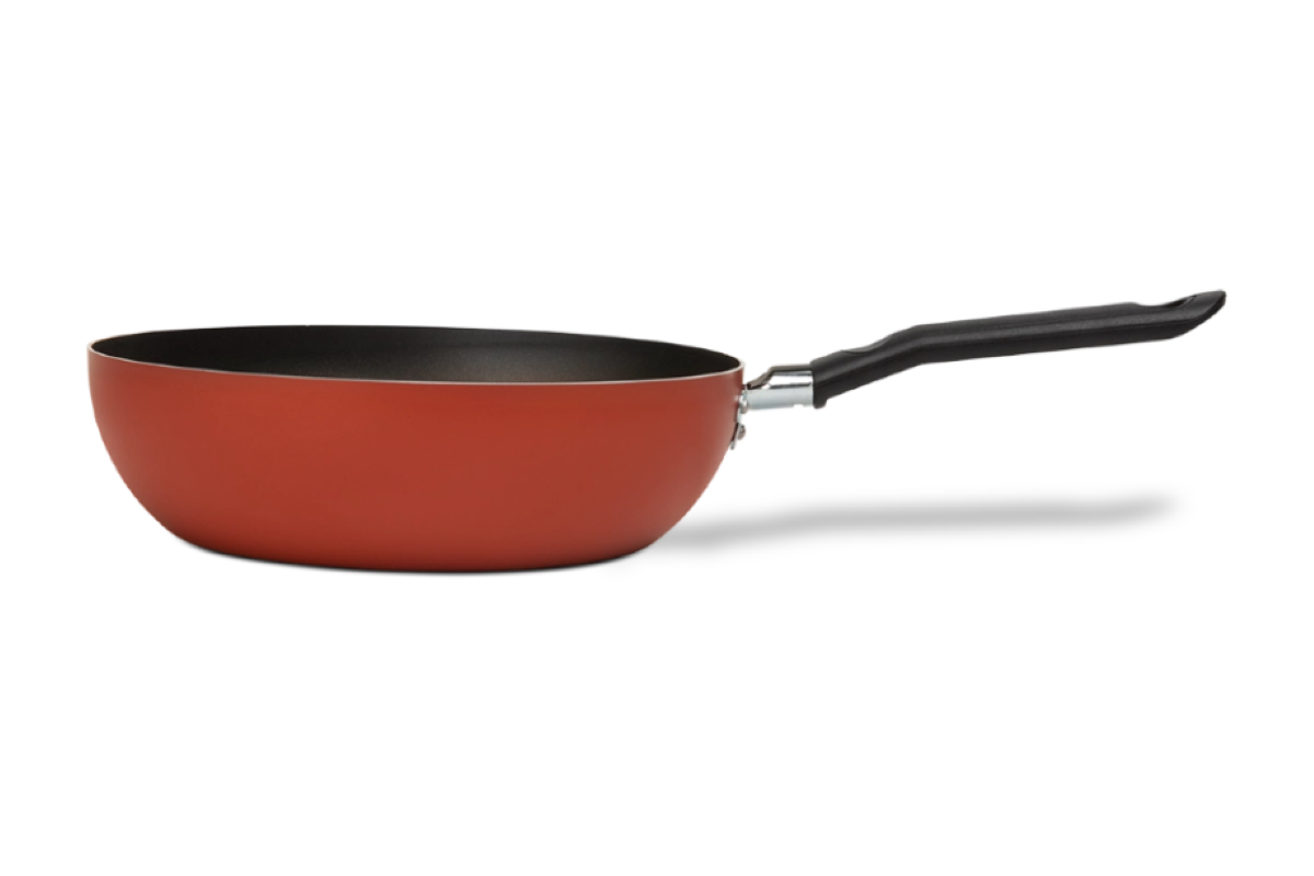 Frigideira Wok 24cm Terracota