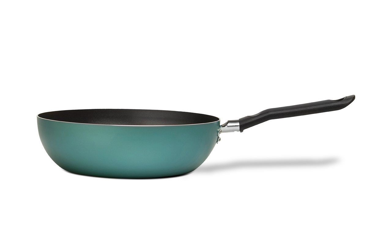 Frigideira Wok 24cm Verde