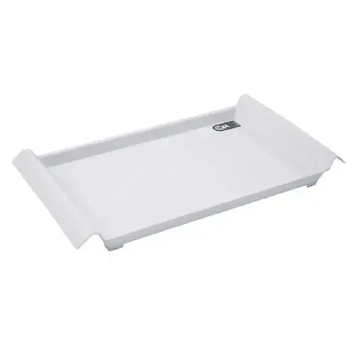 Bandeja Casual Pequena 34 x 19 x 3,8 cm Branca Coza