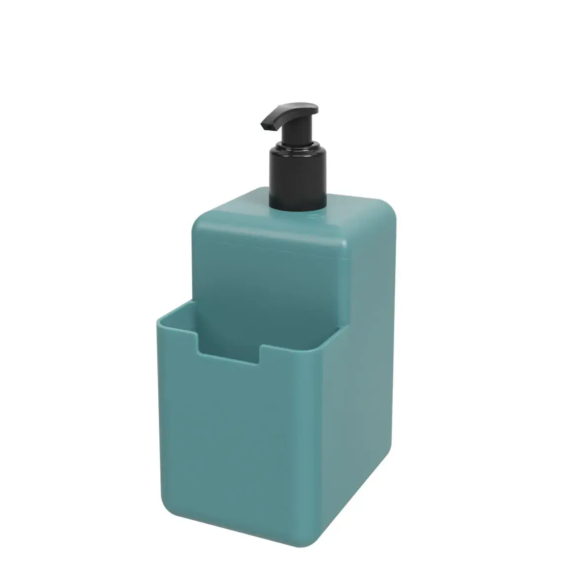 Dispenser 500ml Azul Baltic Single Coza 8 x 10,5 x 18,2 cm - Azul Baltic Coza