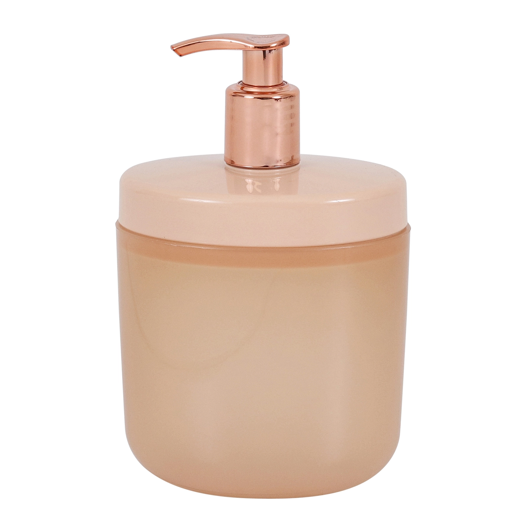 Porta Sabonete Líquido Rosa Oval Plástico Bulky Coza