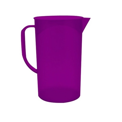 Jarra Retrô 2l Coza Roxo Transparente Rxt