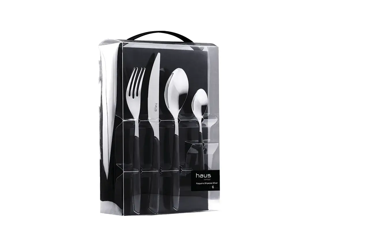 Faqueiro Silver Brinox 24pcs Cnz