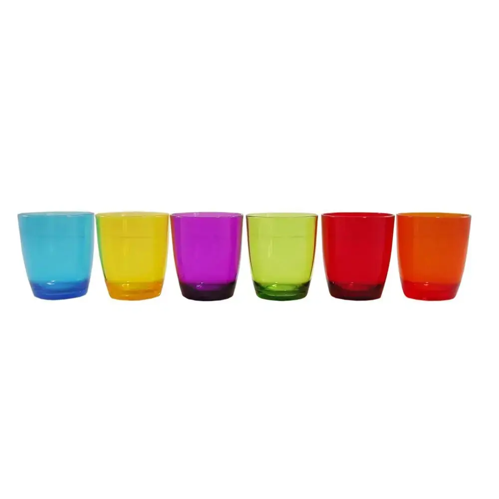 Cons Cj 6 Copos Linha Twit 90 Ml Coloridos
