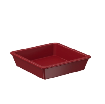 Molheira para Shoyu 50ml Vermelho Bold Uno Coza 7,2 x 7,2 x 2 cm - Vermelho Bold Coza