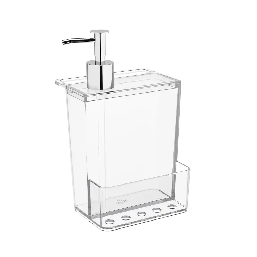 Dispenser para Detergente Multi 600ml Transparente