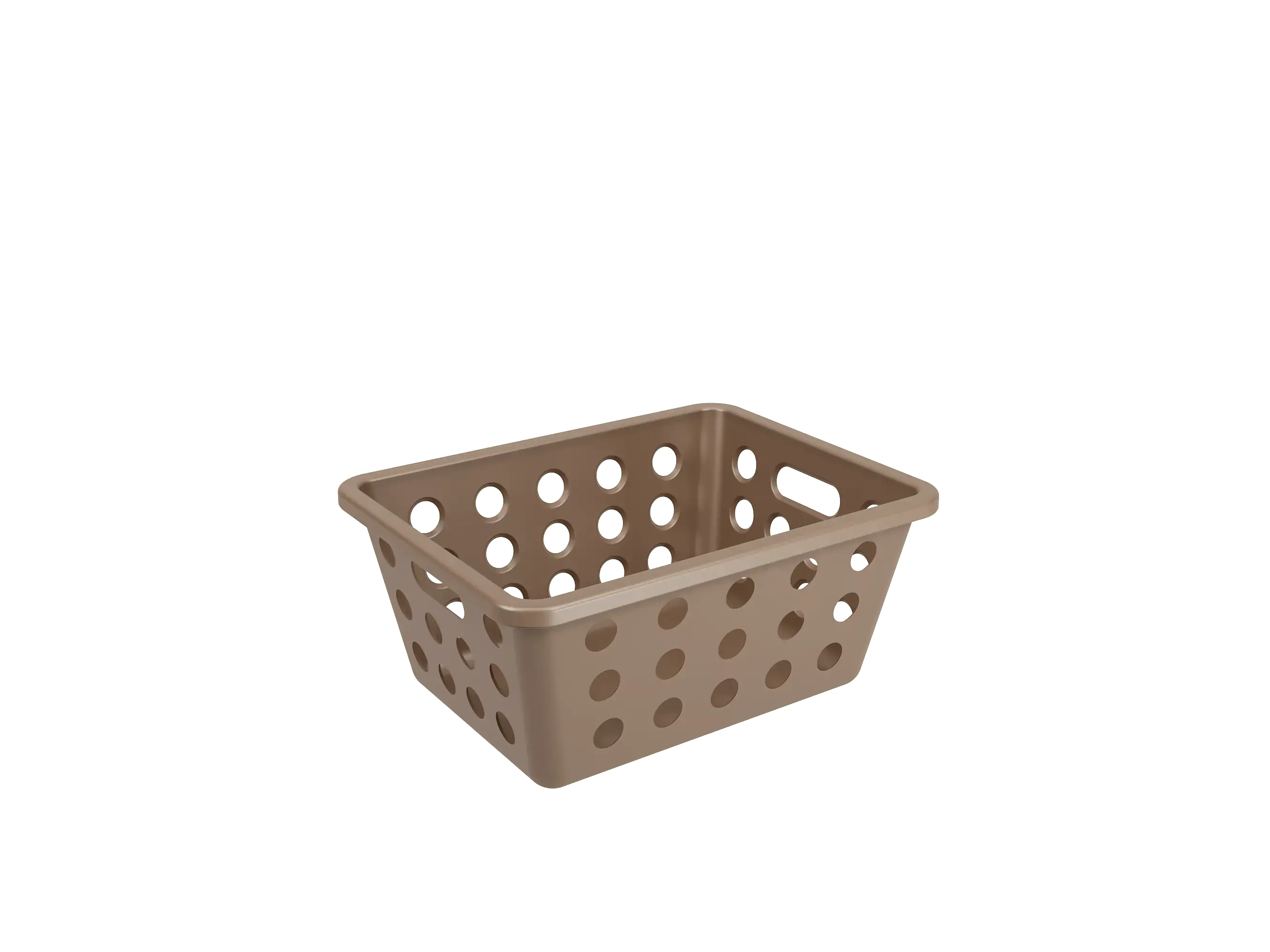 Cesta Organizadora Coza Cinza 14x8cm