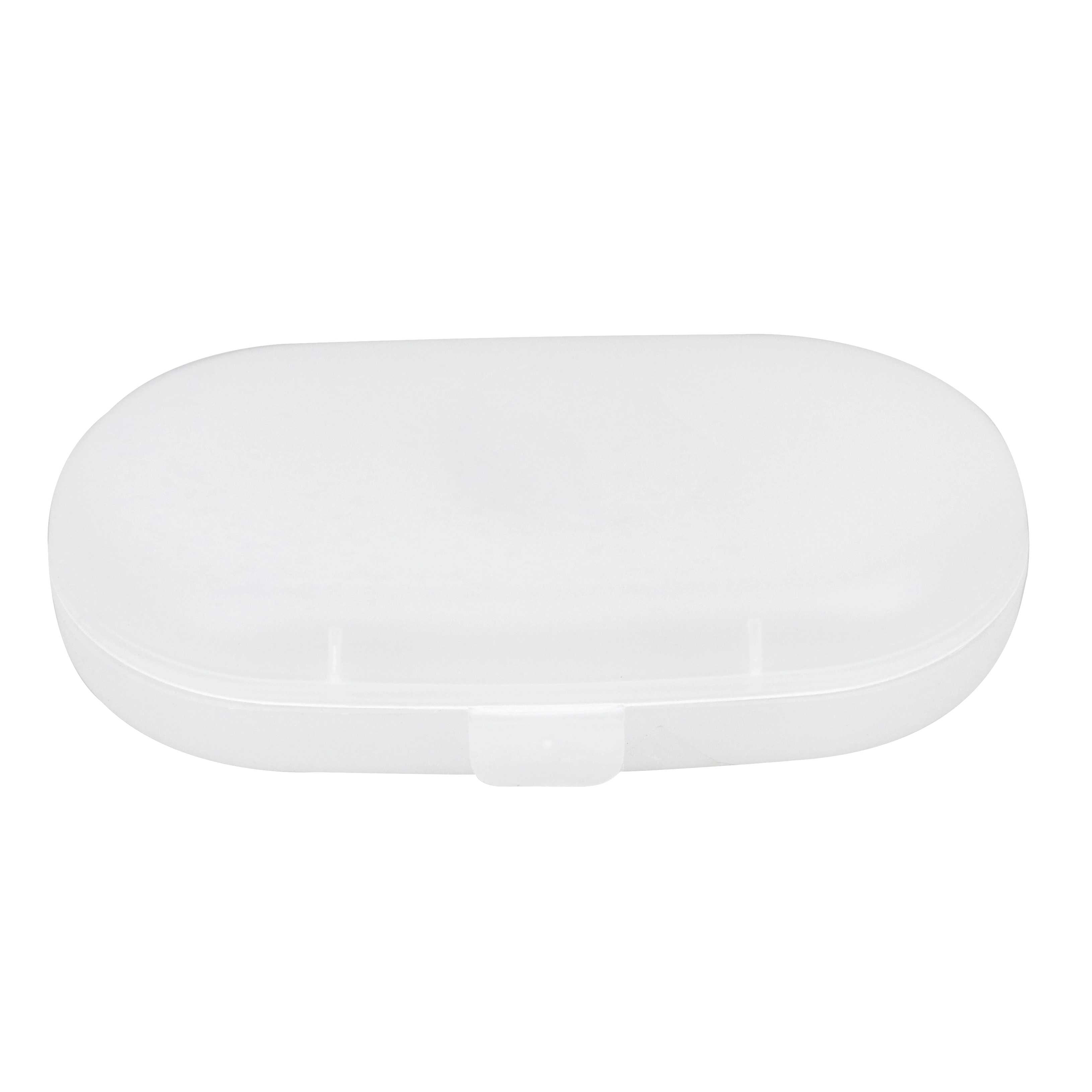 Estojo Grande para Escova de Dente Branco em Plástico Coza