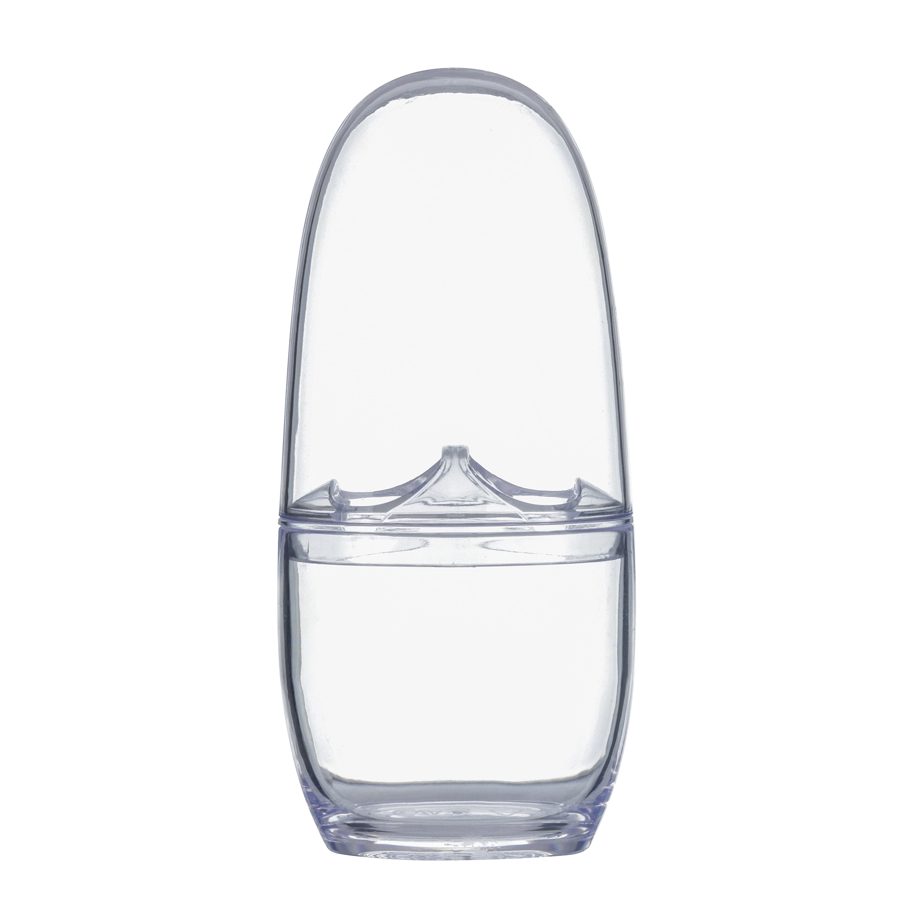 Porta Escova De Dente Coza Spoom Com Tampa 20858/0009 Transparente
