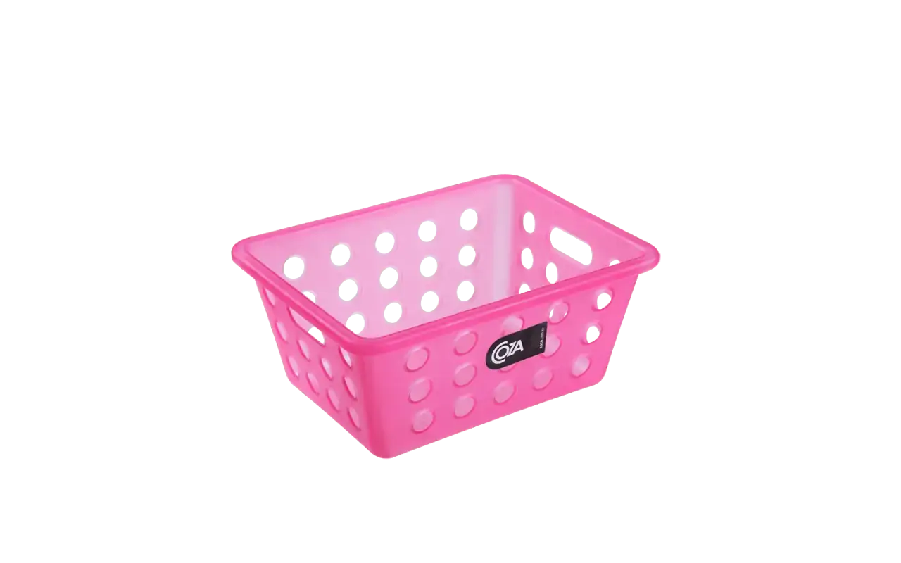 Cesta Pequena Rosa
