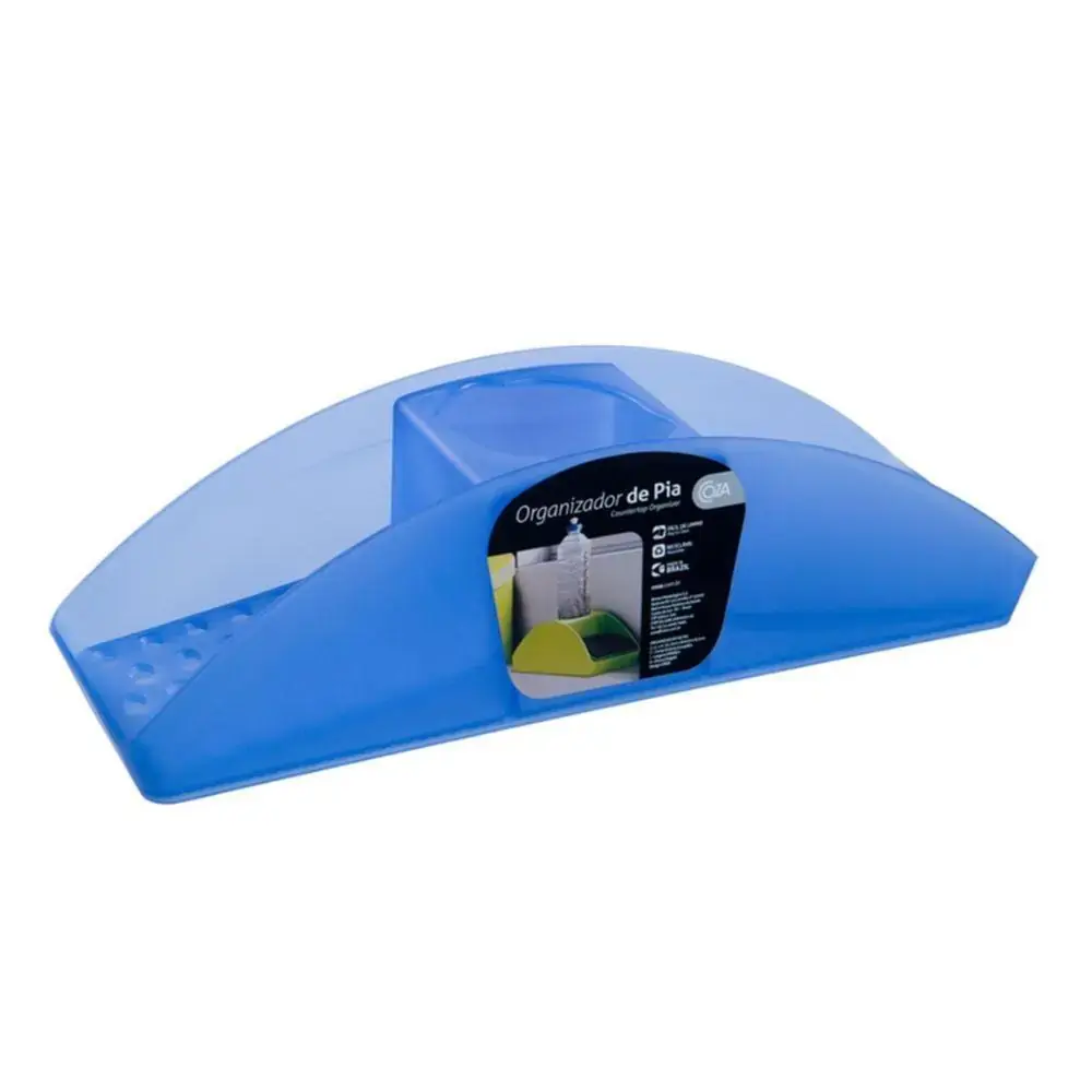 Porta Detergente/bucha Azul