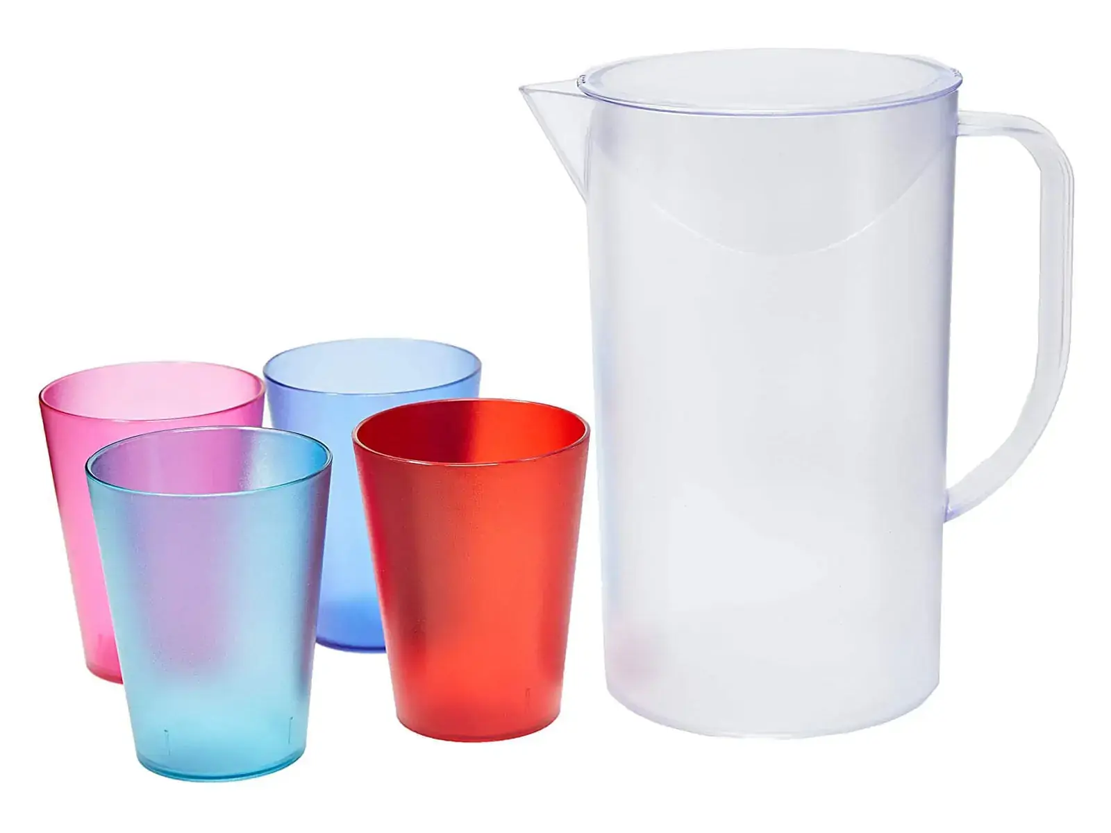 Jarra Plast Tp 2l 4cop 300ml Crist Coza Pc0001pc