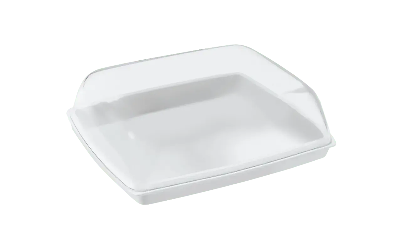 Porta Frios Com Tampa De Plástico Para Guardar Frios Coza Branco