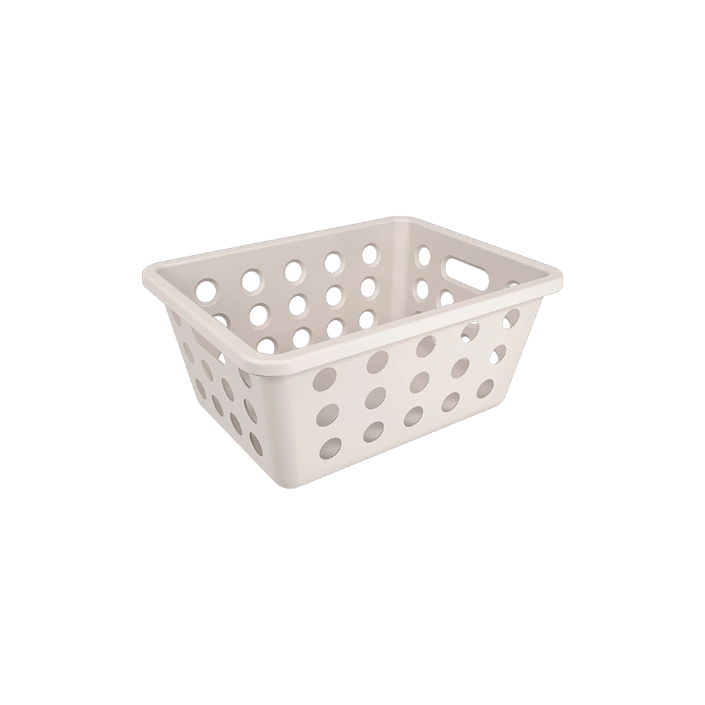 Cesta Pequena Coza Cinza Claro 18,6 x 14,2 x 8,2 cm