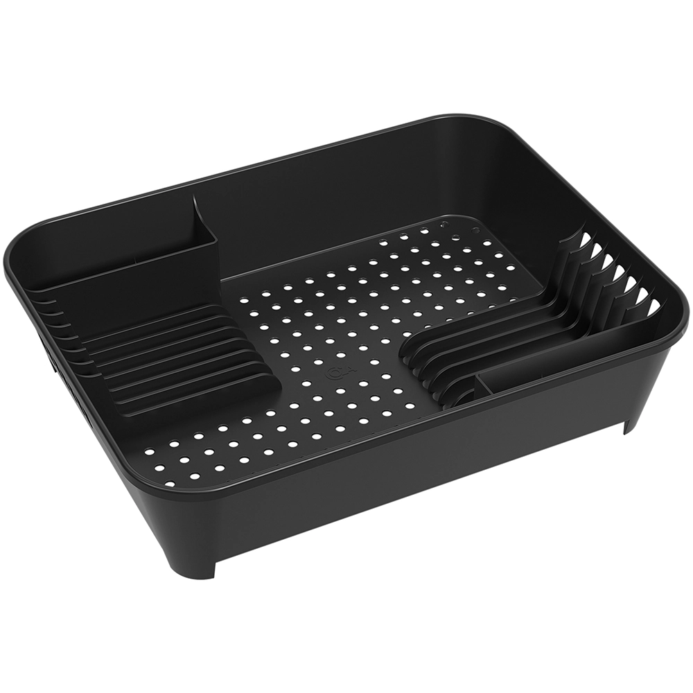 Escorredor De Louças Coza Aberturas Porta Talheres Cozinha Preto