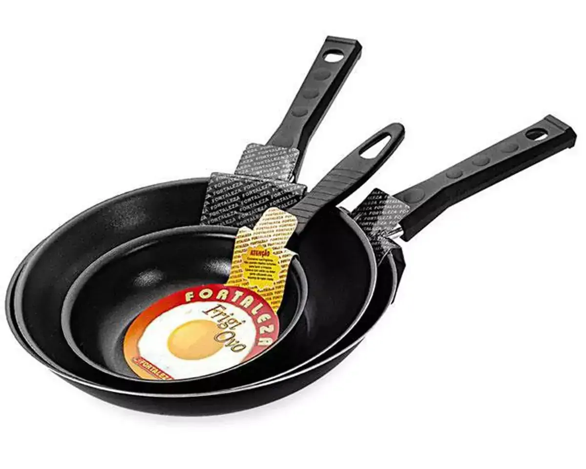 Kit de Frigideiras Fortaleza Light 3 Peças