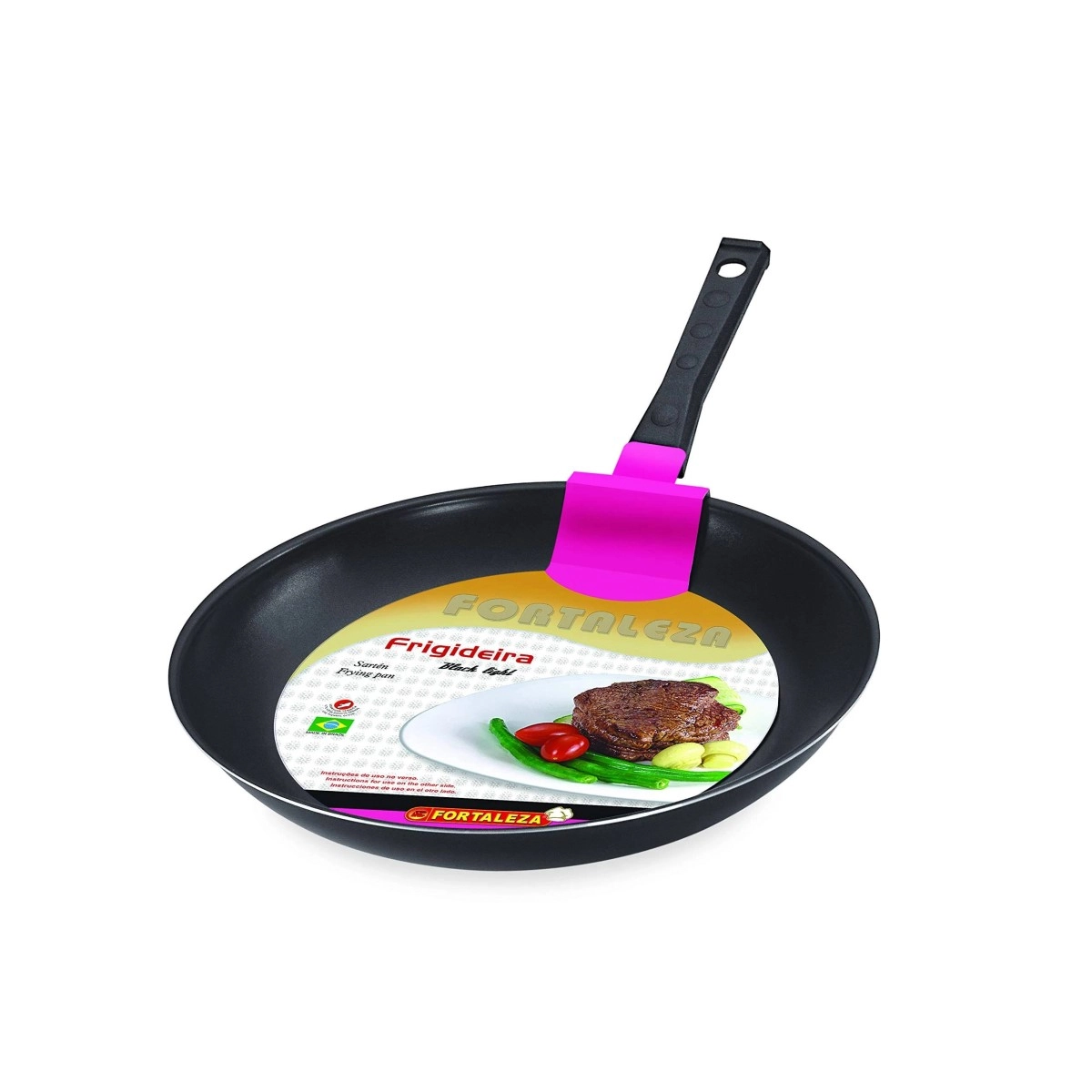 Frigideira 28 Francesa Black Light 790928 Fortaleza