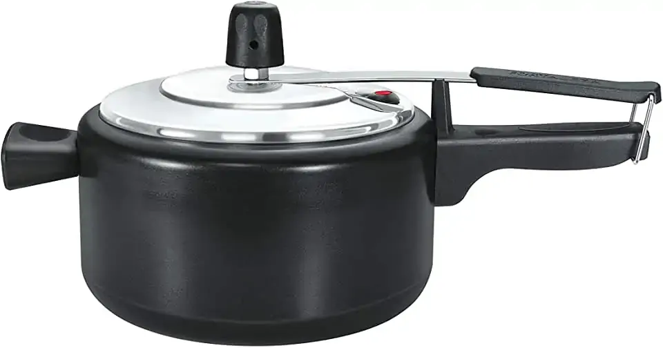 Panela De Pressao Fortaleza 2.5lt Black Tpa Polida