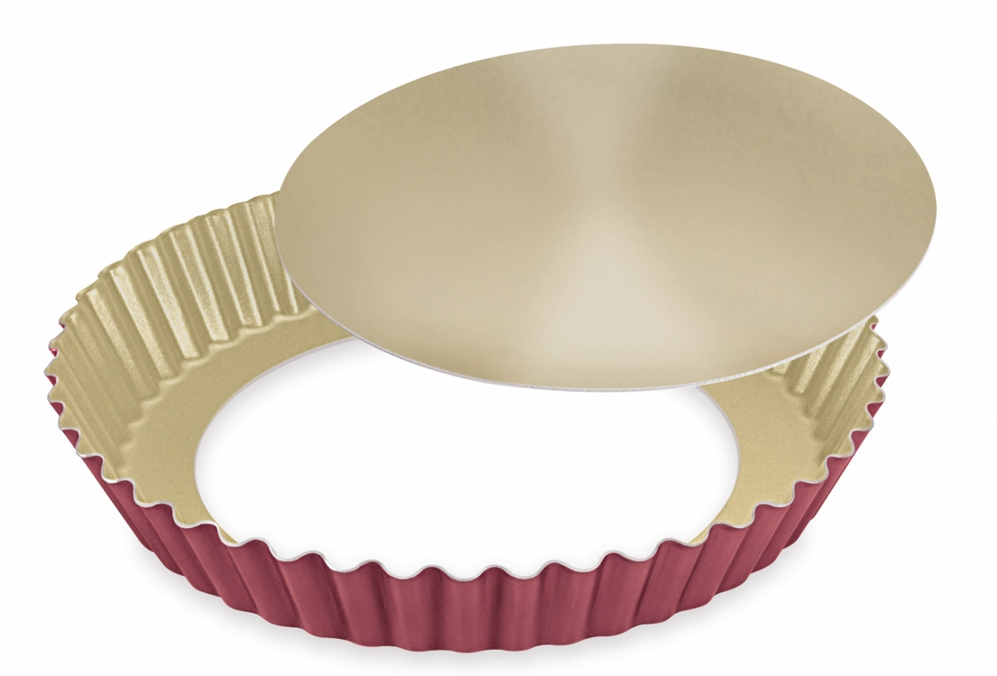 Forma Para Tortas E Quiches Fundo Removível Crespa 26 cm