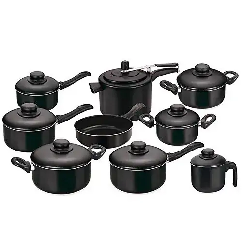 Conj.panela Fortaleza Flon 9pcs